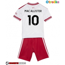 Otroške Nogometnih dresov Liverpool Alexis Mac Allister #10 Gostujoči 2026-27 Kratki rokavi (+ hlače)